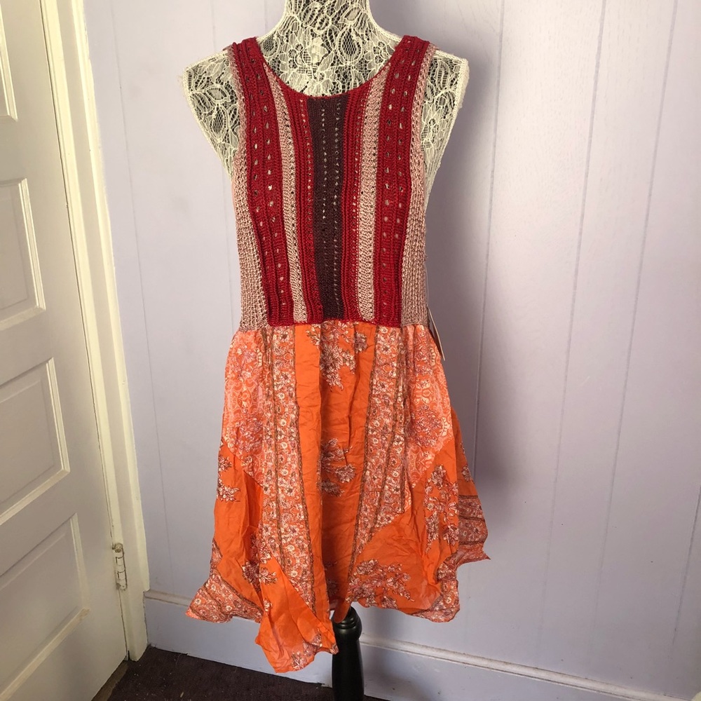 Free people crochet dress